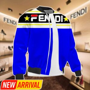 Limited Edition Fendi Varsity Zipper Luxury Jacket VSJ1099