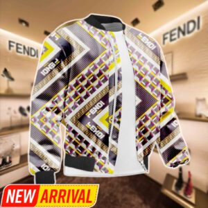 Limited Edition Fendi Varsity Zipper Luxury Jacket VSJ1100