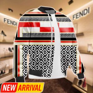 Limited Edition Fendi Varsity Zipper Luxury Jacket VSJ1104