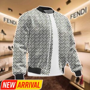 Limited Edition Fendi Varsity Zipper Luxury Jacket VSJ1108