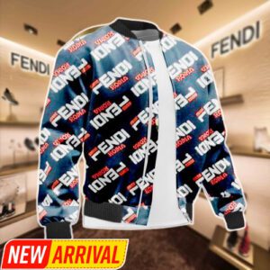 Limited Edition Fendi Varsity Zipper Luxury Jacket VSJ1110