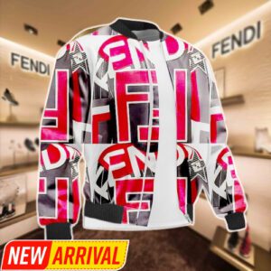 Limited Edition Fendi Varsity Zipper Luxury Jacket VSJ1112