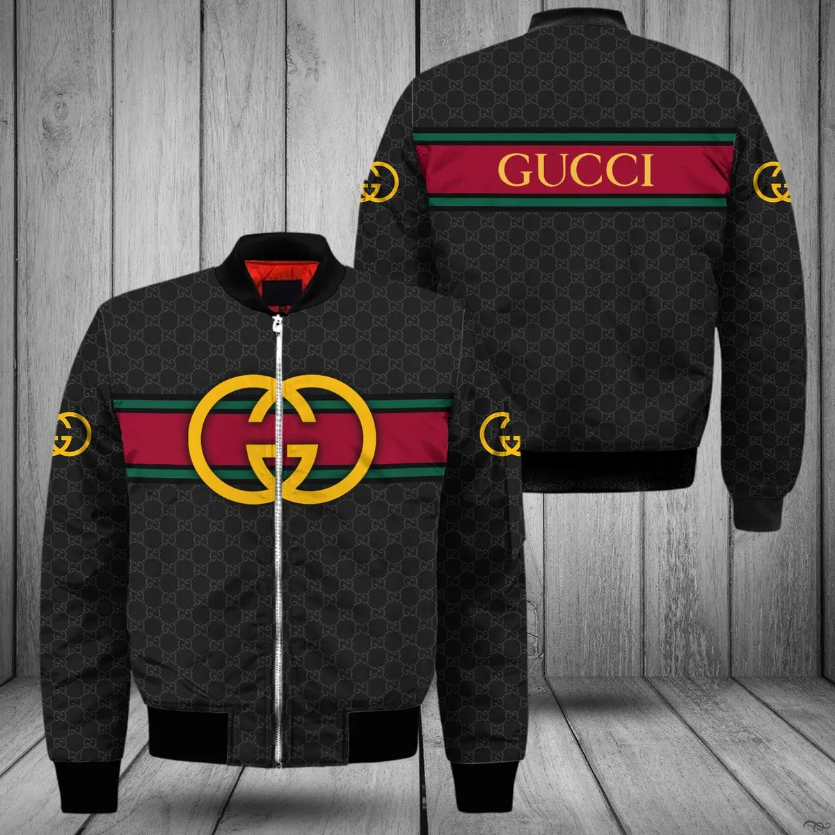Limited Edition Gucci Luxury Bomber Jacket BJS1007