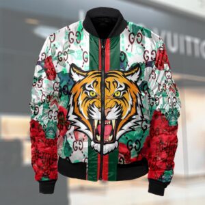 Limited Edition Gucci Luxury Bomber Jacket BJS1013