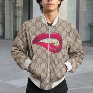 Limited Edition Gucci Varsity Zipper Luxury Jacket VSJ1138