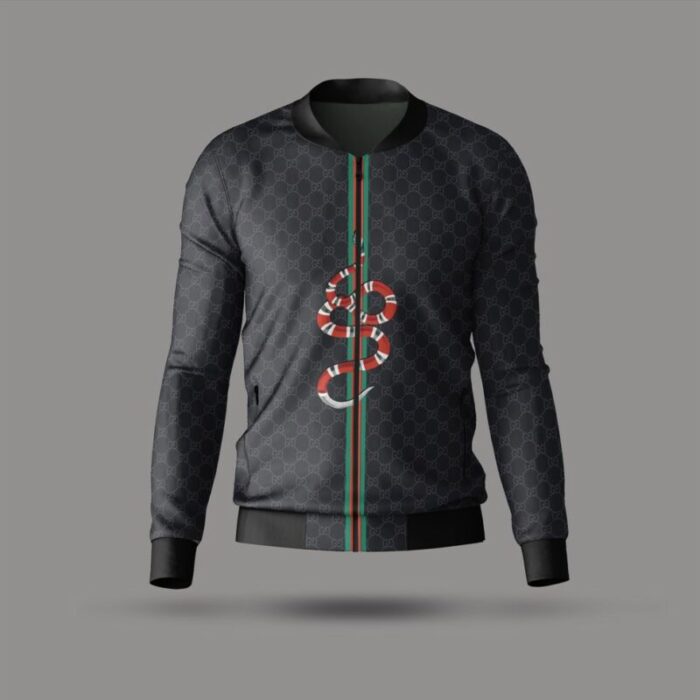 Limited Edition Gucci Varsity Zipper Luxury Jacket VSJ1162