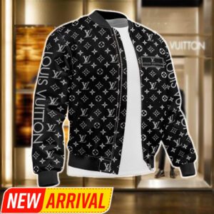 Limited Louis Vuitton Varsity Zipper Luxury Jacket VSJ1080