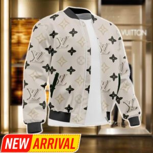 Limited Louis Vuitton Varsity Zipper Luxury Jacket VSJ1083