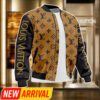 Limited Louis Vuitton Varsity Zipper Luxury Jacket VSJ1087