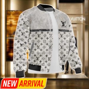 Limited Louis Vuitton Varsity Zipper Luxury Jacket VSJ1089