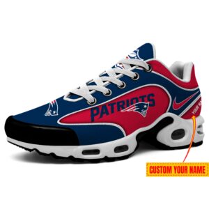 New England Patriots NFL 3D Effect Swoosh 32 Teams Personalized Air Max Plus TN Shoes TN2320