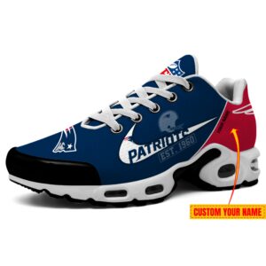 New England Patriots NFL Personalized Premium Sport Air Max Plus TN Shoes TN2827