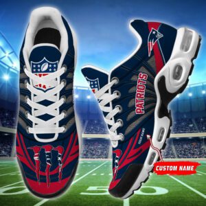 New England Patriots NFL Sport Air Max Plus TN Shoes Perfect Gift TN2954