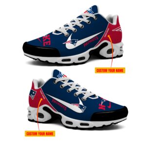 New England Patriots NFL Swoosh Personalized Air Max Plus TN Shoes TN2923