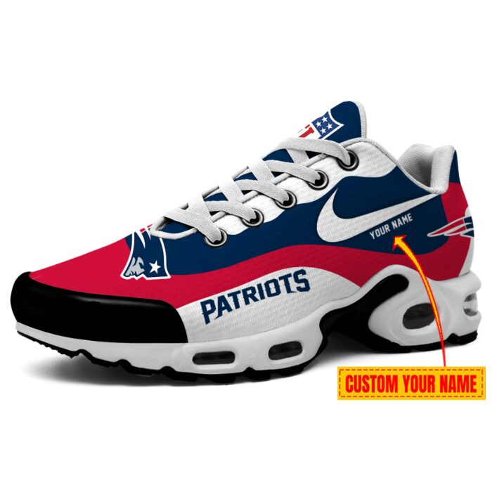 New England Patriots Personalized Air Max Plus TN Shoes Premium Collection TN2161