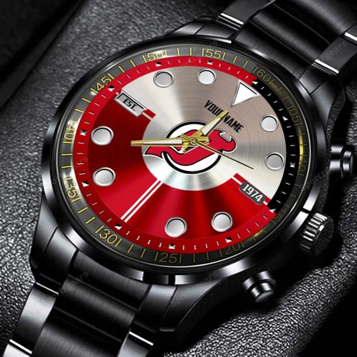New Jersey Devils NHL Black Stainless Steel Watch Personalized Gifts For Fans BW1939