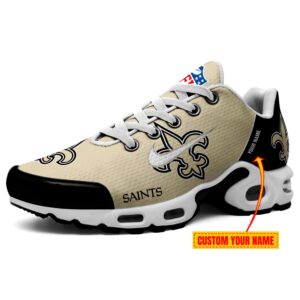 New Orleans Saints Custom Kicks Swoosh Logo Air Max Plus TN Shoes TN1761