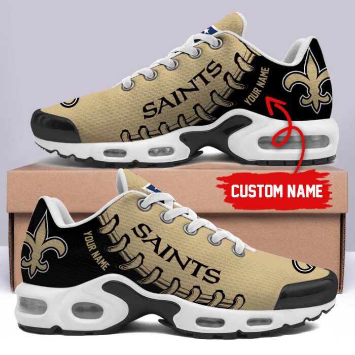 New Orleans Saints Custom Name Air Max Plus TN Shoes TN1883