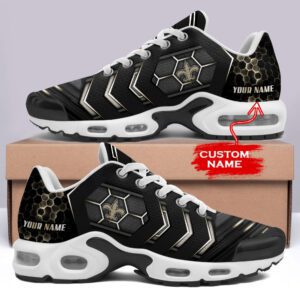 New Orleans Saints NFL Custom Name Air Max Plus TN Shoes TN3016