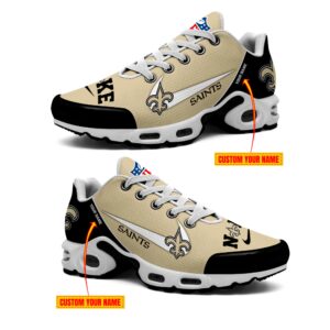 New Orleans Saints NFL Swoosh Personalized Air Max Plus TN Shoes TN2921