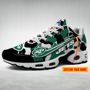 New York Jets NFL Camo Personalized Air Max Plus TN Shoes TN2389