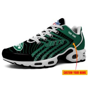 New York Jets NFL Swoosh 3D Effect Personalized Air Max Plus TN Shoes TN2895