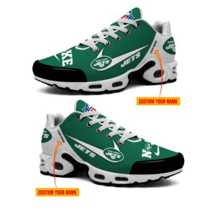 New York Jets NFL Swoosh Personalized Air Max Plus TN Shoes TN2924