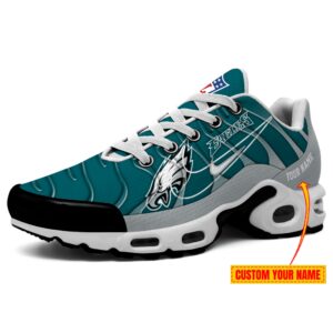 Philadelphia Eagles Double Swoosh NFL Custom Name Air Max Plus TN Shoes Collection TN1859