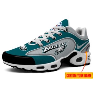 Philadelphia Eagles NFL 3D Effect Swoosh 32 Teams Personalized Air Max Plus TN Shoes TN2327