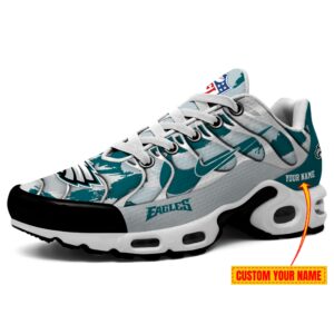 Philadelphia Eagles NFL Double Swoosh Personalized Air Max Plus TN Shoes TN2451
