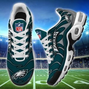 Philadelphia Eagles NFL Personalized Sport Air Max Plus TN Shoes Gradient Perfect Gift TN2798