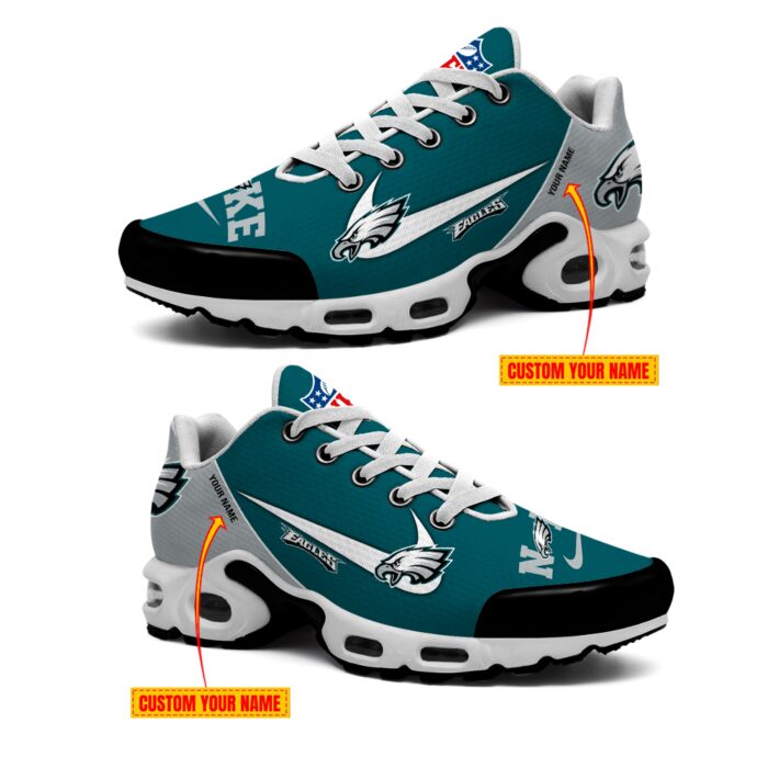 Philadelphia Eagles NFL Swoosh Personalized Air Max Plus TN Shoes TN2922