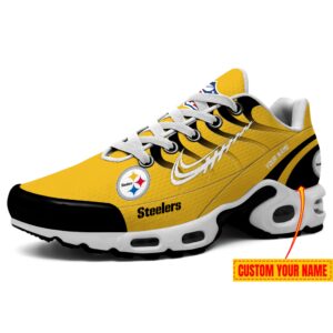 Pittsburgh Steelers Custom Kicks Sport Air Max Plus TN Shoes TN3086