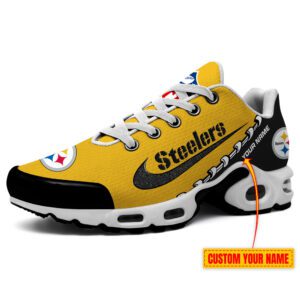 Pittsburgh Steelers Custom Name Sport Air Max Plus TN Shoes TN2013