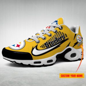 Pittsburgh Steelers Lightning NFL Personalized Air Max Plus TN Shoes TN1949
