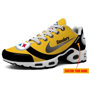 Pittsburgh Steelers NFL Football Teams Personalized Swoosh Air Max Plus TN Shoes TN2482