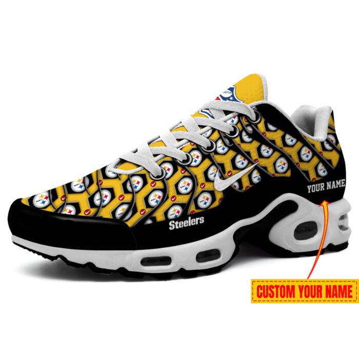 Pittsburgh Steelers Nike Gets Logo Crazy With NFL Personalized Air Max Plus TN Shoes 19112327ID02DS01 TN3117
