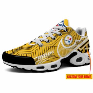 Pittsburgh Steelers Swoosh NFL Personalized Air Max Plus TN Shoes TN3053