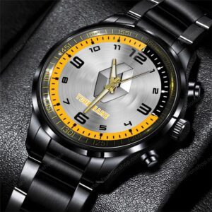 Renault Cars Black Stainless Steel Watch 2024 BW2041