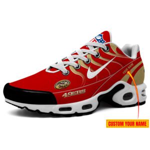San Francisco 49ers Custom Kicks Sport Air Max Plus TN Shoes TN1693
