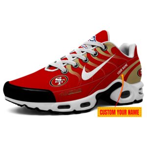 San Francisco 49ers Custom Kicks Sport Air Max Plus TN Shoes TN1728