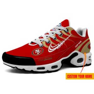 San Francisco 49ers Custom Kicks Sport Air Max Plus TN Shoes TN3087