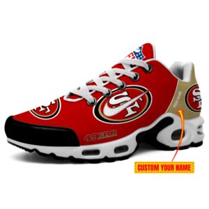 San Francisco 49ers Custom Kicks Swoosh Logo Air Max Plus TN Shoes TN1760