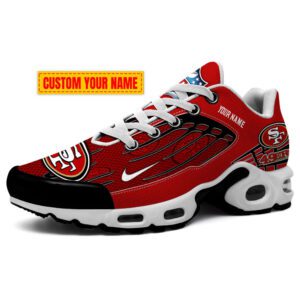 San Francisco 49ers NFL New Design 2023 32 Teams Swoosh Personalized Air Max Plus TN Shoes TN2738