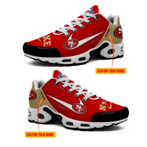 San Francisco 49ers NFL Swoosh Personalized Air Max Plus TN Shoes TN2929