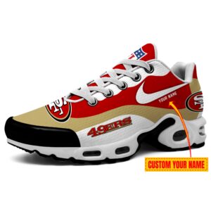 San Francisco 49ers Personalized Air Max Plus TN Shoes Premium Collection TN2168