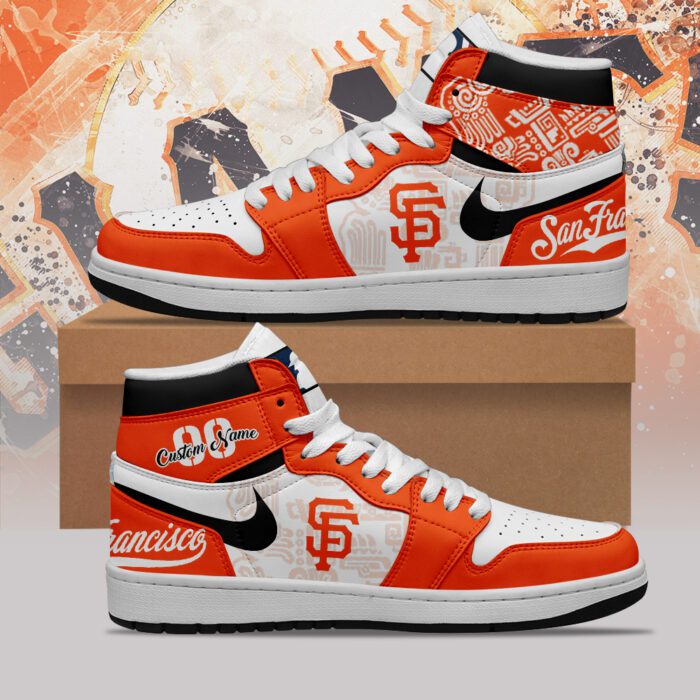 San Francisco Giants MLB AJ1 Sneakers Jordan 1 Shoes For Fan JWG1030