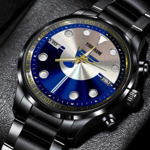 St . Louis Blues NHL Black Stainless Steel Watch Personalized Gifts For Fans BW1945