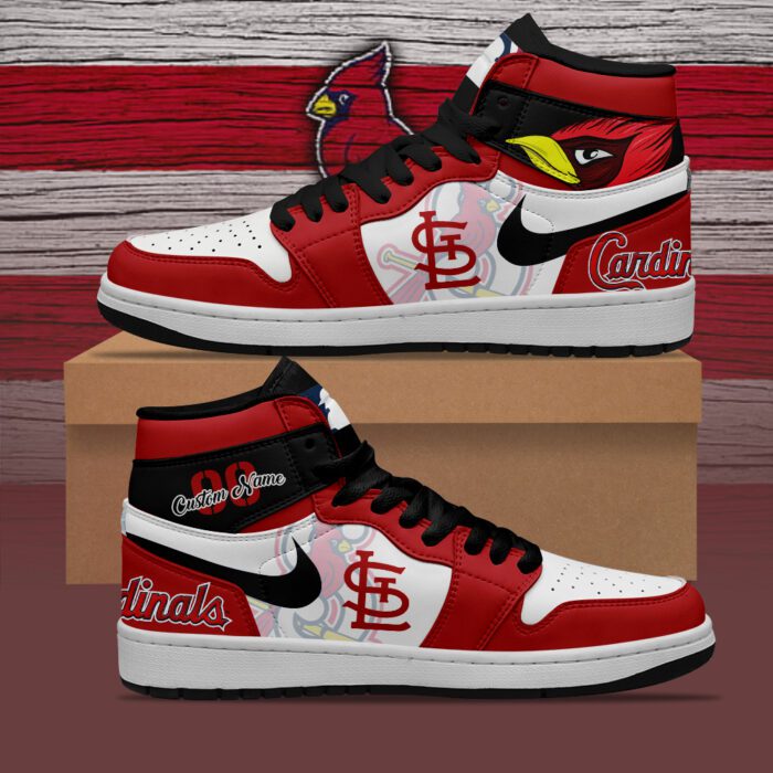 St. Louis Cardinals MLB AJ1 Sneakers Jordan 1 Shoes For Fan JWG1024