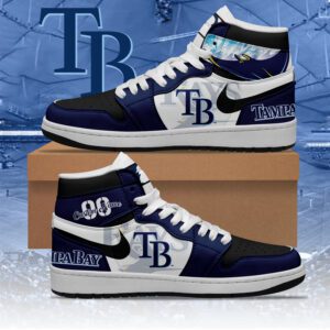 Tampa Bay Rays MLB AJ1 Sneakers Jordan 1 Shoes For Fan JWG1022